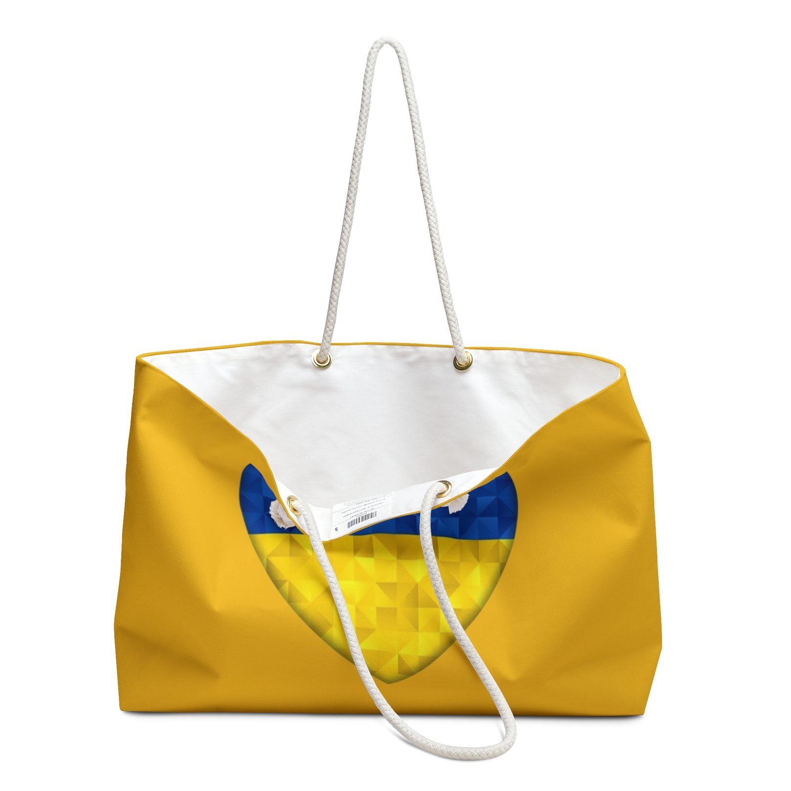 Ukraine Flag Stylish Women Weekender Bag - Image 3