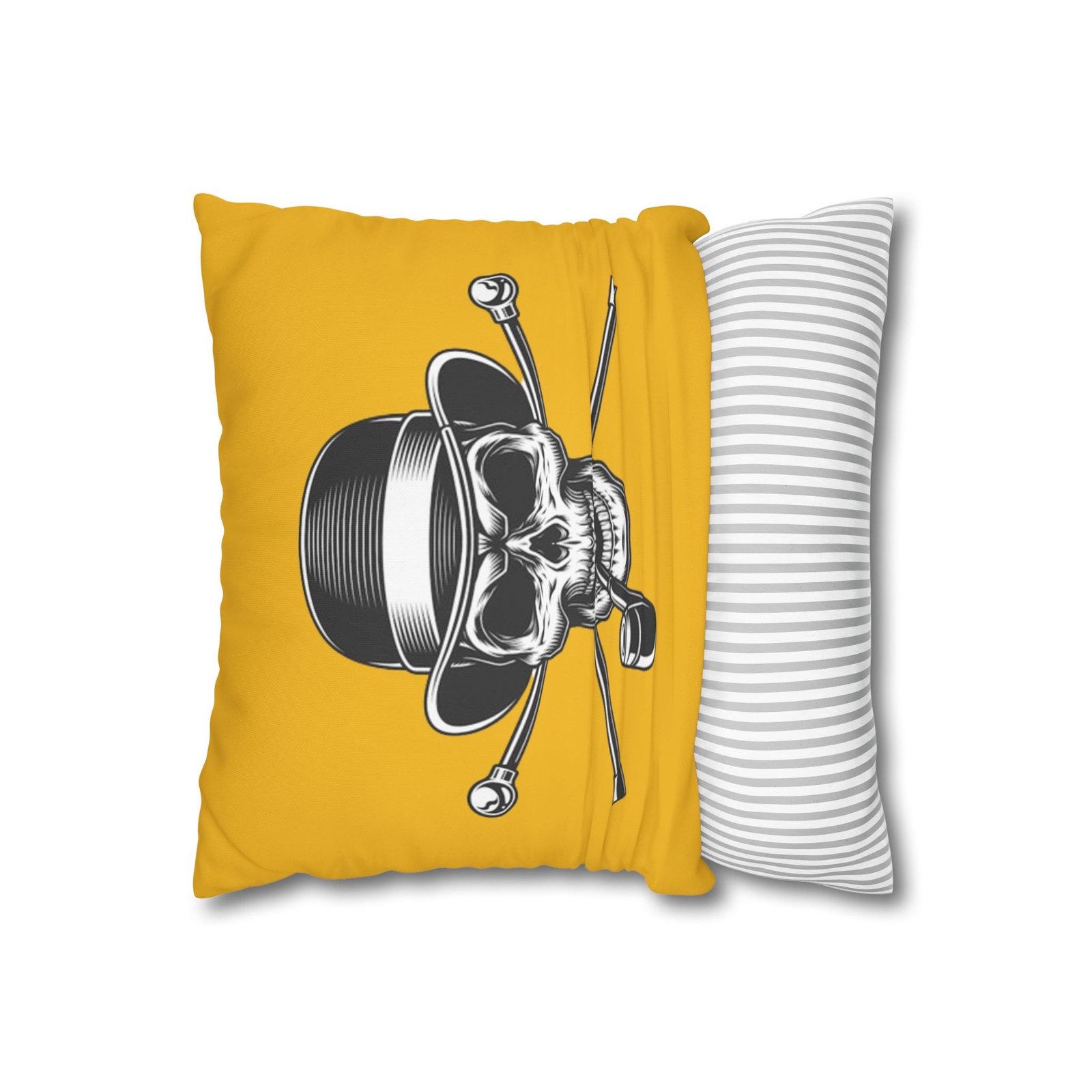 Gangster Square Poly Canvas Pillowcase - Image 2