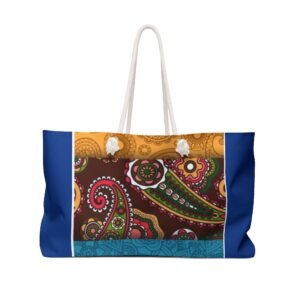 Indian Pattern Stylish Women Weekender Bag