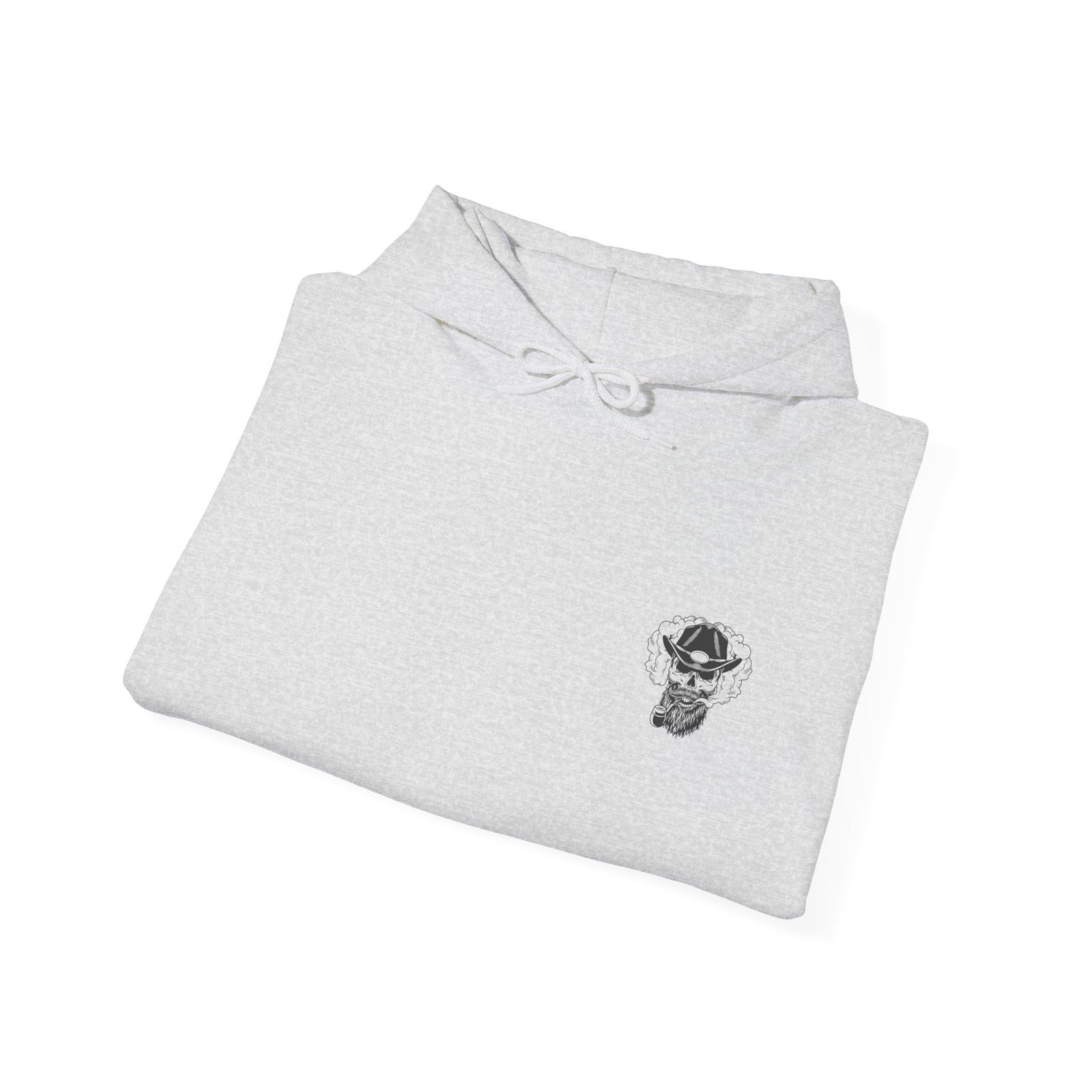 Gangster Skull Tattoo Hooded Sweatshirt. Unisex Heavy Blend™ Hooded Sweatshirt - Image 8