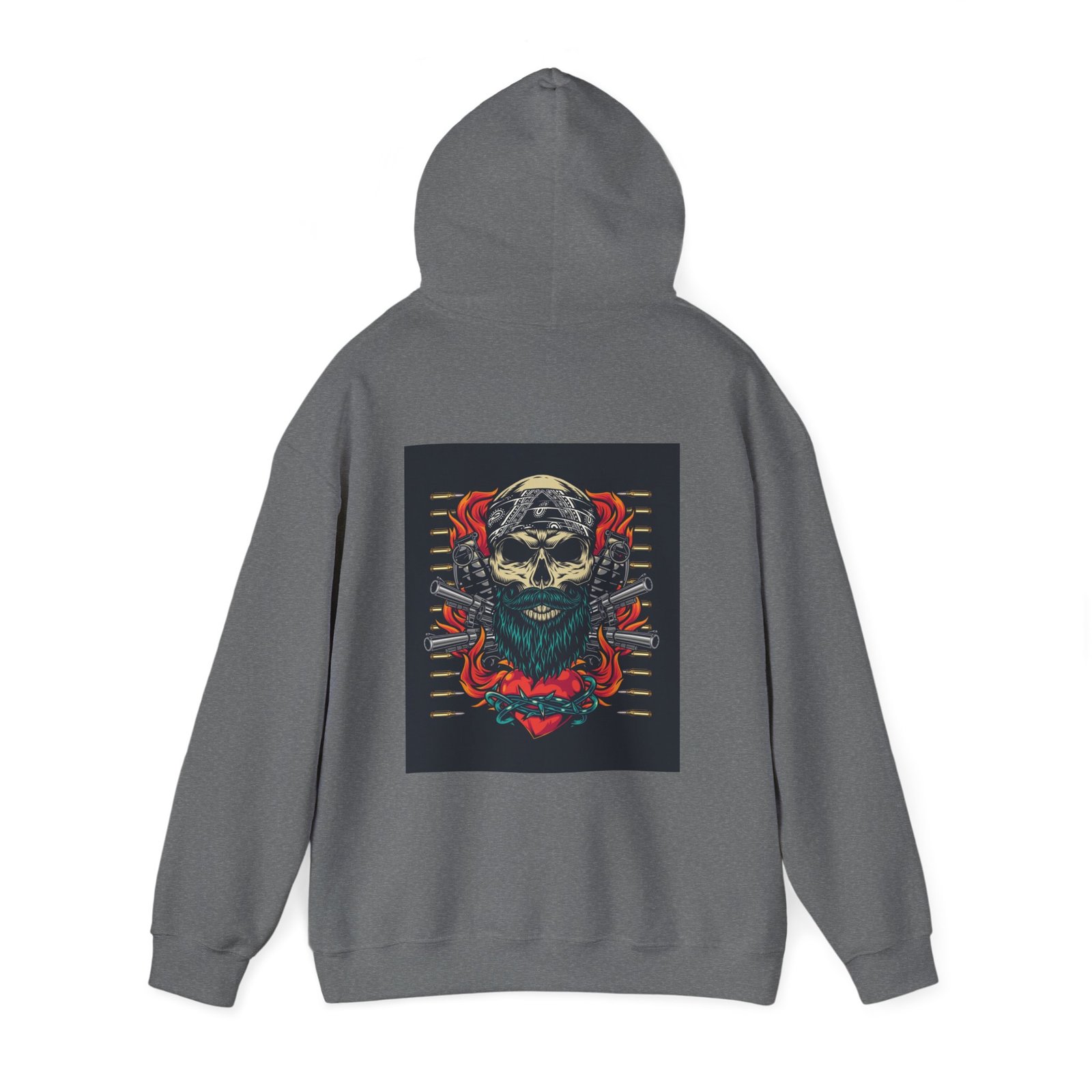 Skull Tattoo Unisex Heavy Blend™ Hooded Sweatshirt - Image 31