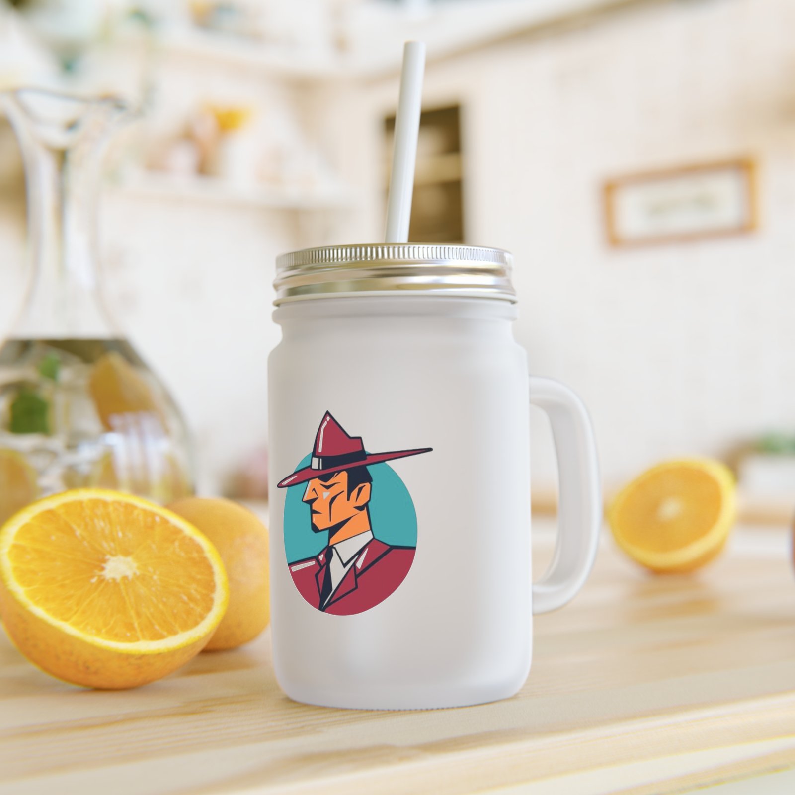 Gangster Mason Jar - Image 4