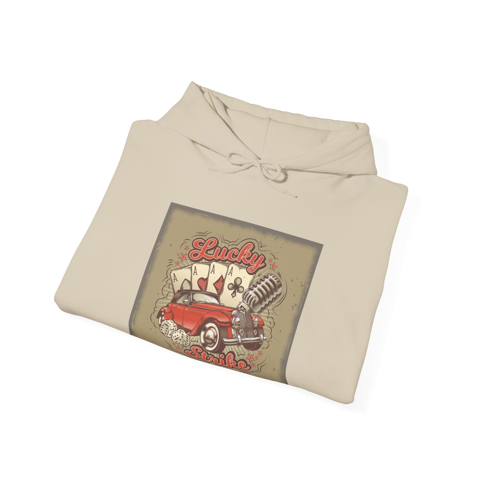 Lucky Strikes Unisex Heavy Blend™ Hooded Sweatshirt - Image 16