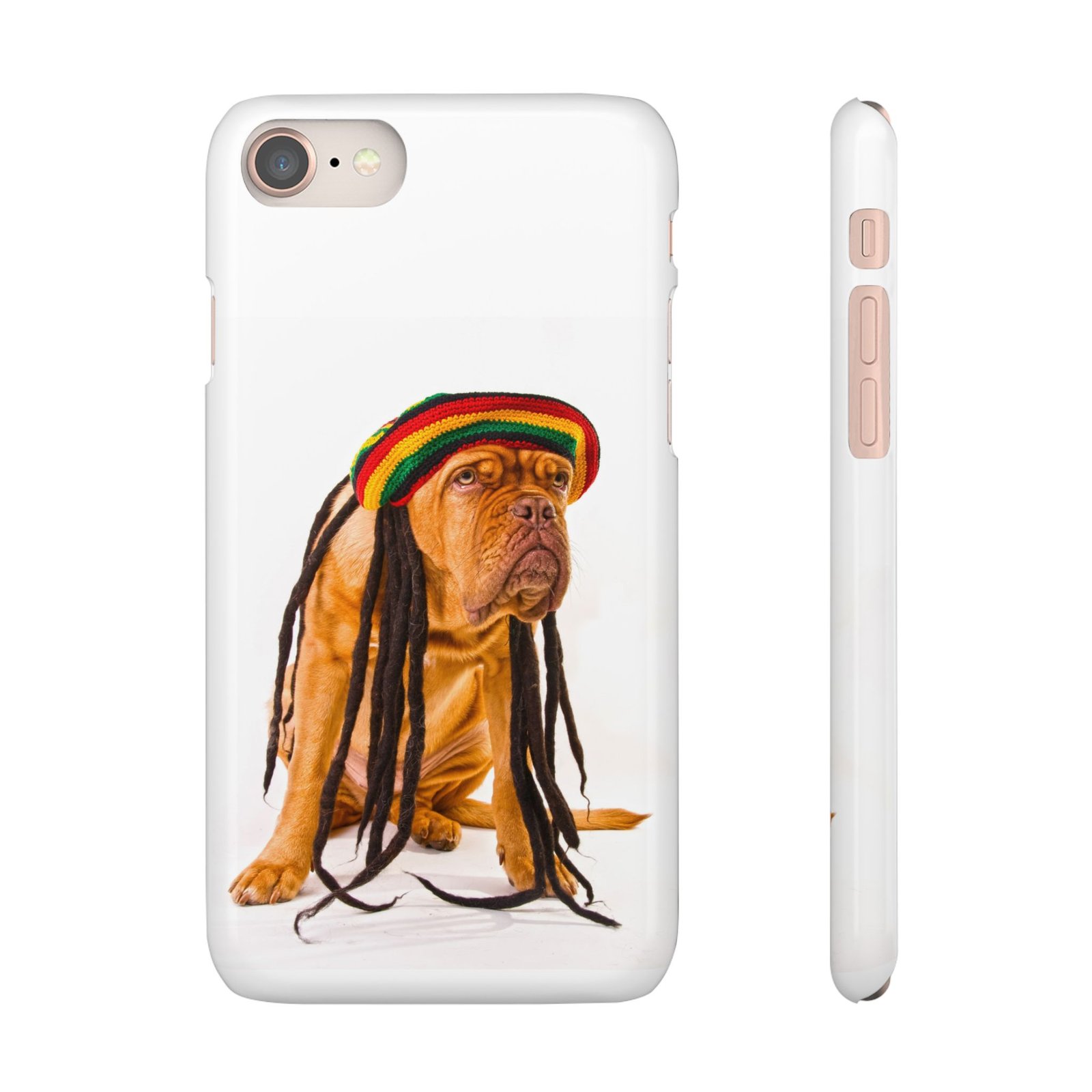 Dog Rastafari Snap Cases