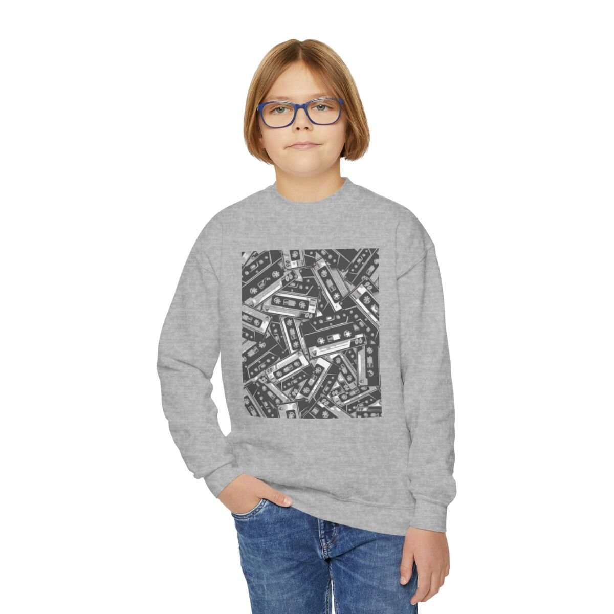 Another Level Brand Youth Crewneck Sweatshirt - Image 18