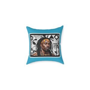 Rastafarian Square Poly Canvas Pillow