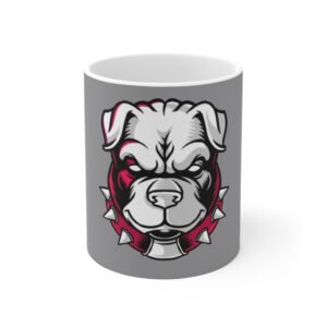 Bull Terrier Ceramic Coffee Cups, 11oz, 15oz