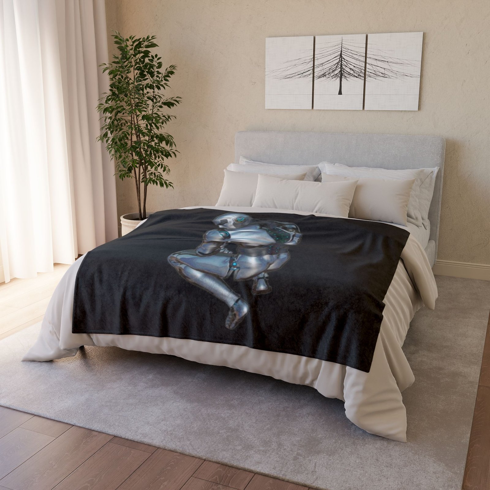 Sci fi Soft Polyester Blanket - Image 8