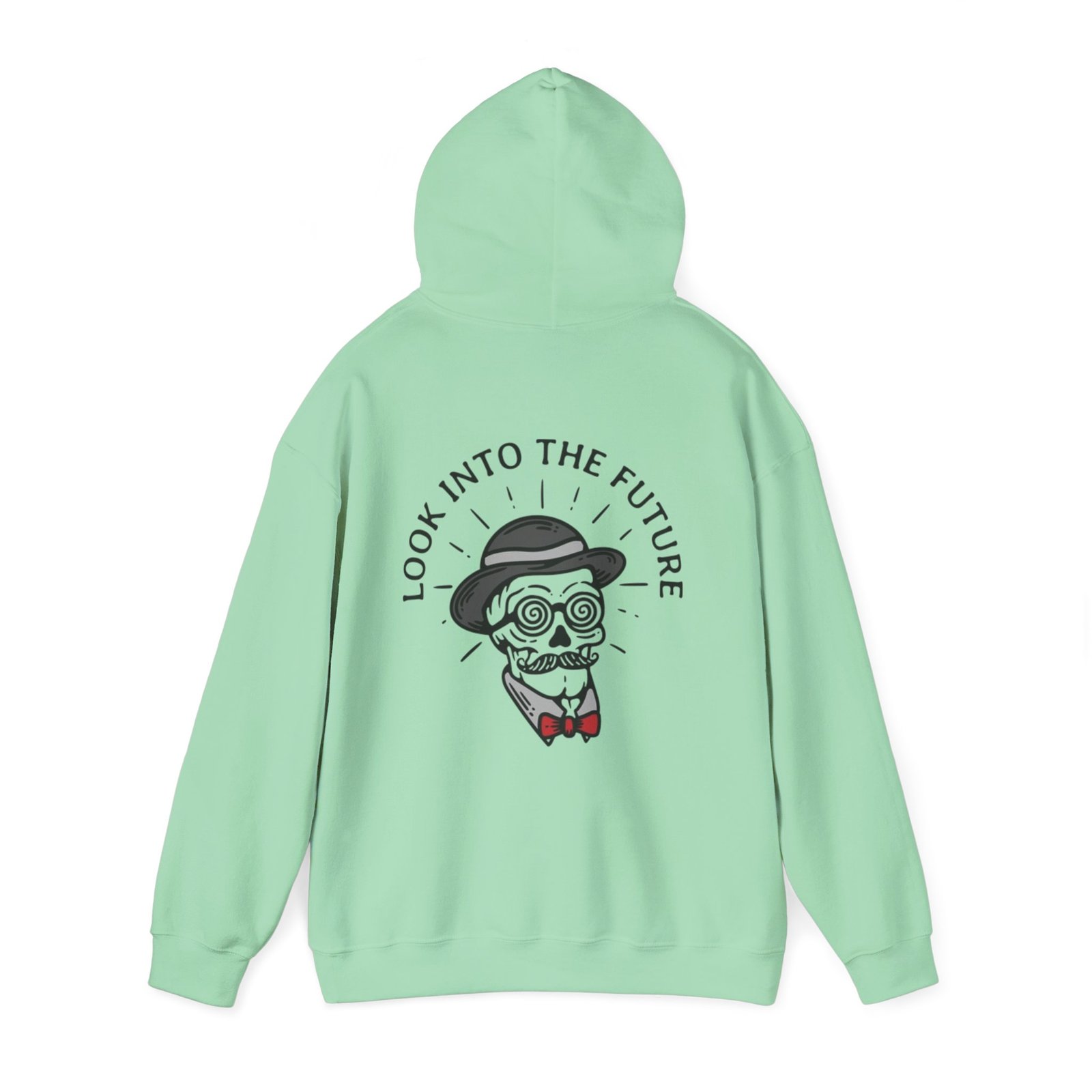 Gangster Skull Tattoo Hooded Sweatshirt. Unisex Heavy Blend™ Hooded Sweatshirt - Image 27