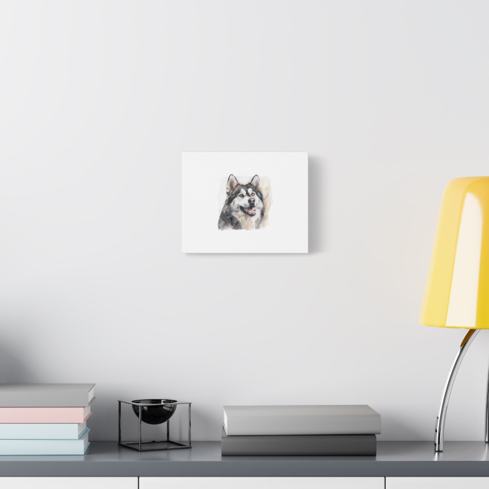 Husky Dog Canvas Art - 1.25" Stretched Matte Print for Pet Lovers - Image 3