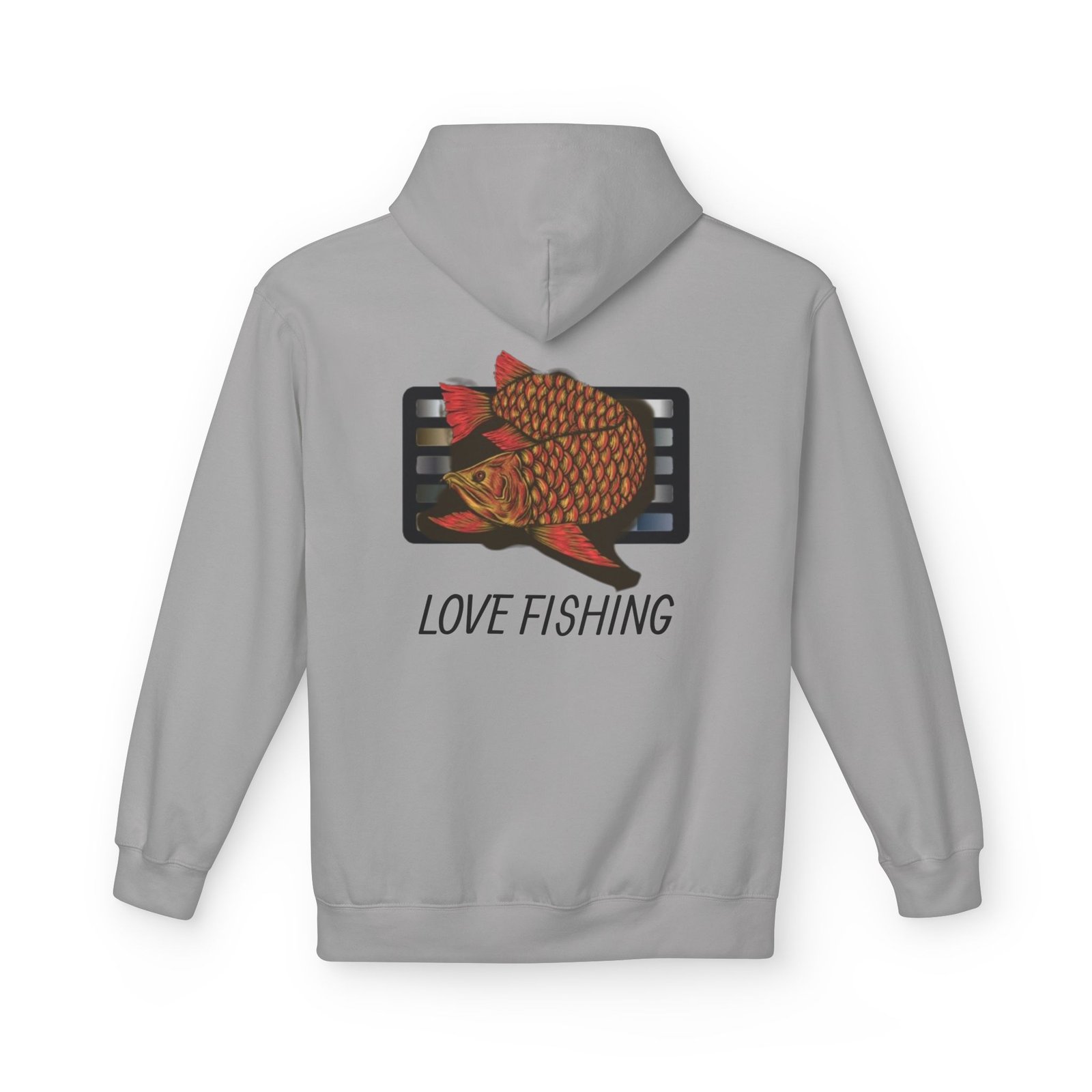 Fishing Adventure Water Sport Fleece Hoodie | Perfect Gift for Anglers, Outdoor Enthusiasts, Fishing Trips, Birthdays, and Summer - Image 6