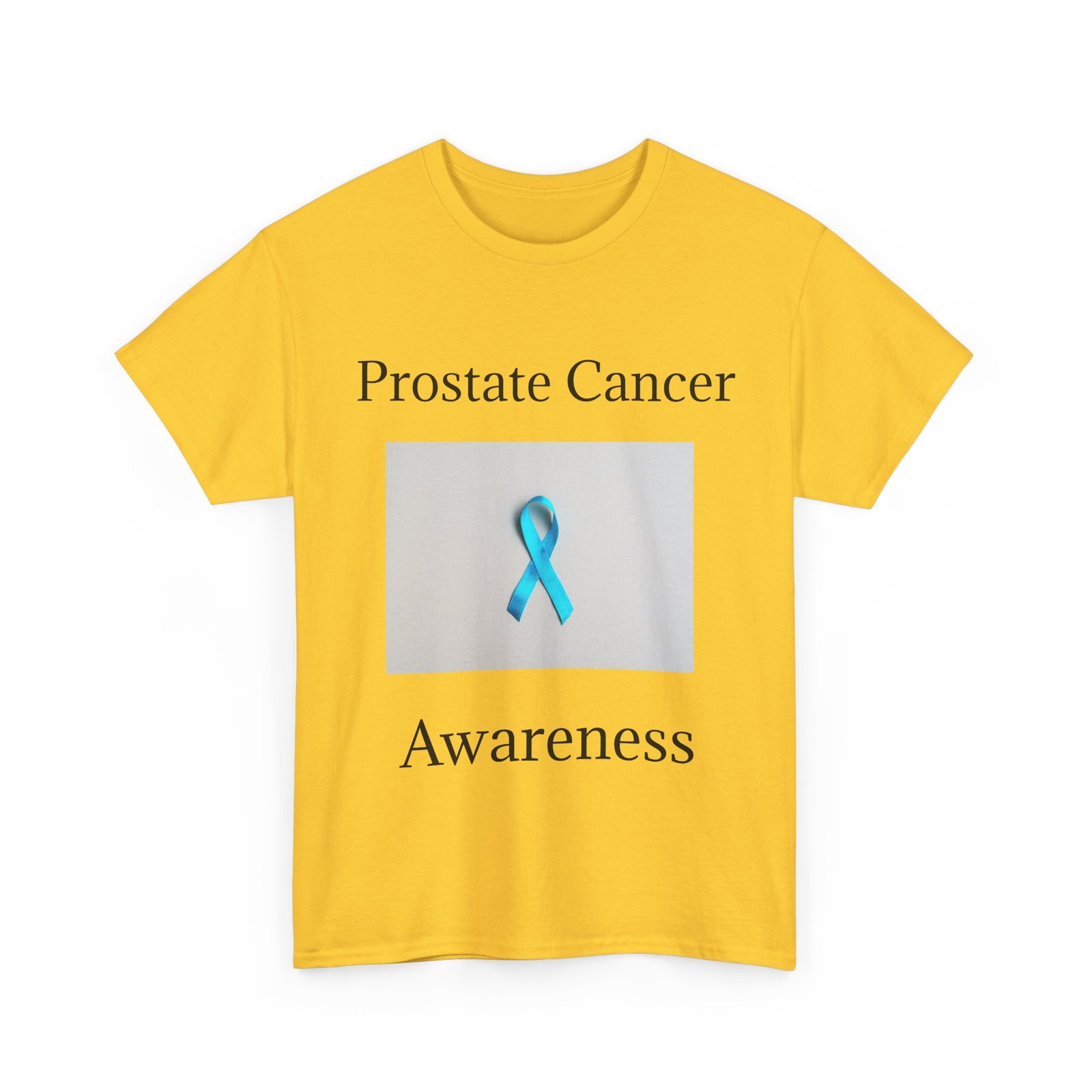 Prostate Cancer Awareness Unisex Heavy Cotton Tee - Image 43