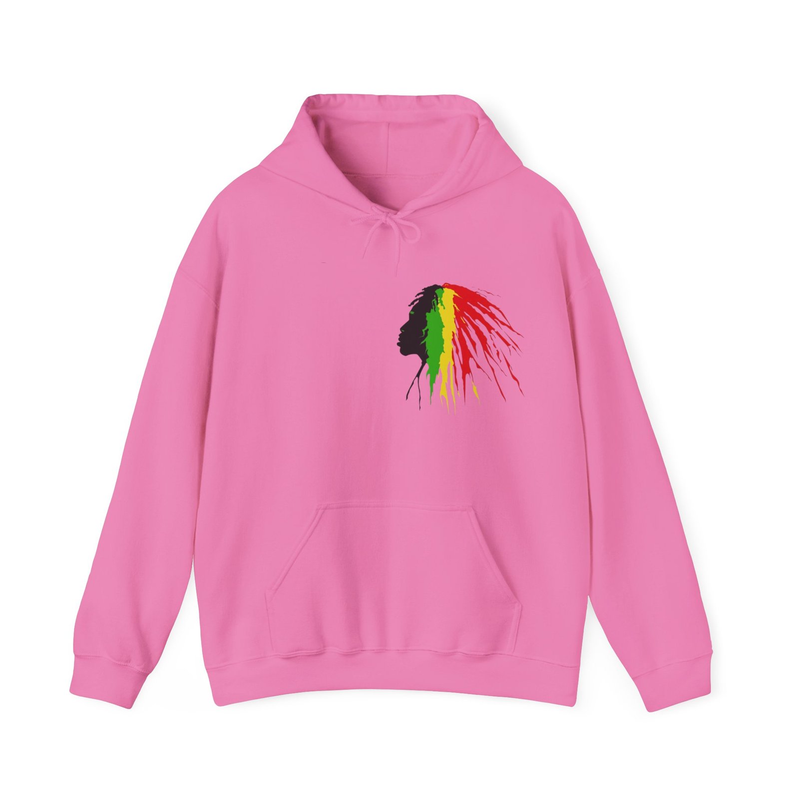 Quote Rasta Reggae Jamaica Hoodie Unisex Heavy Blend™ Hooded Sweatshirt 08 - Image 65