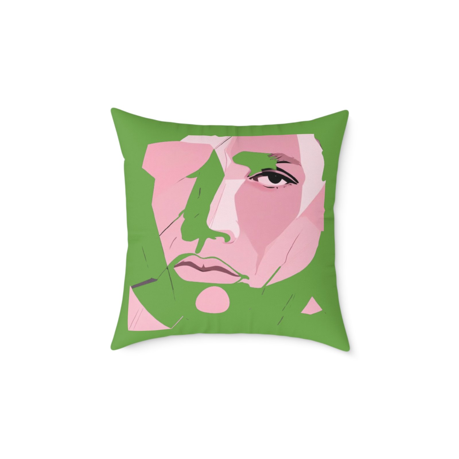Abstract Square Poly Canvas Pillow - Image 9