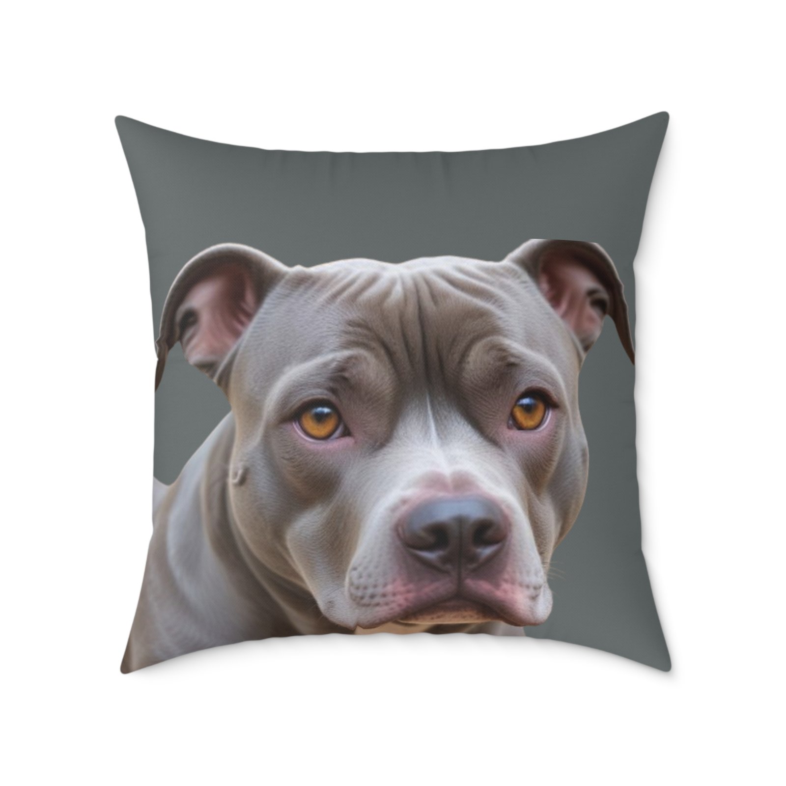 Staffordshire Bull Terrier Square Poly Canvas Pillow - Image 17