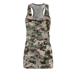 Patterns Racerback Dress - Elegant Summer Fashion for Women