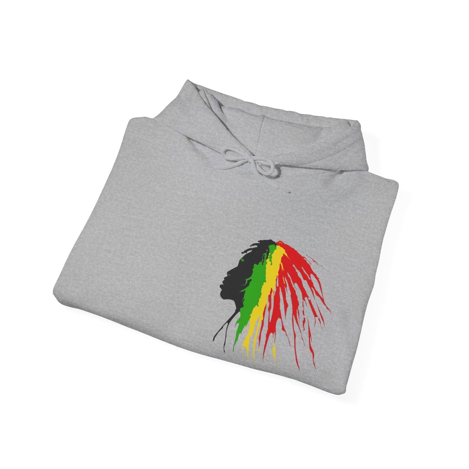 Quote Rasta Reggae Jamaica Hoodie Unisex Heavy Blend™ Hooded Sweatshirt 08 - Image 20
