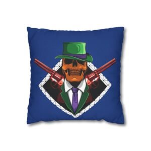 Gangster Square Poly Canvas Pillowcase