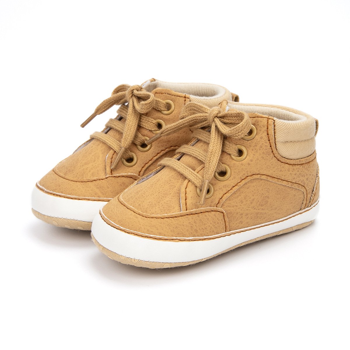0-1 Years Old Toddler High-top Soft Soled Baby Shoes - Image 6