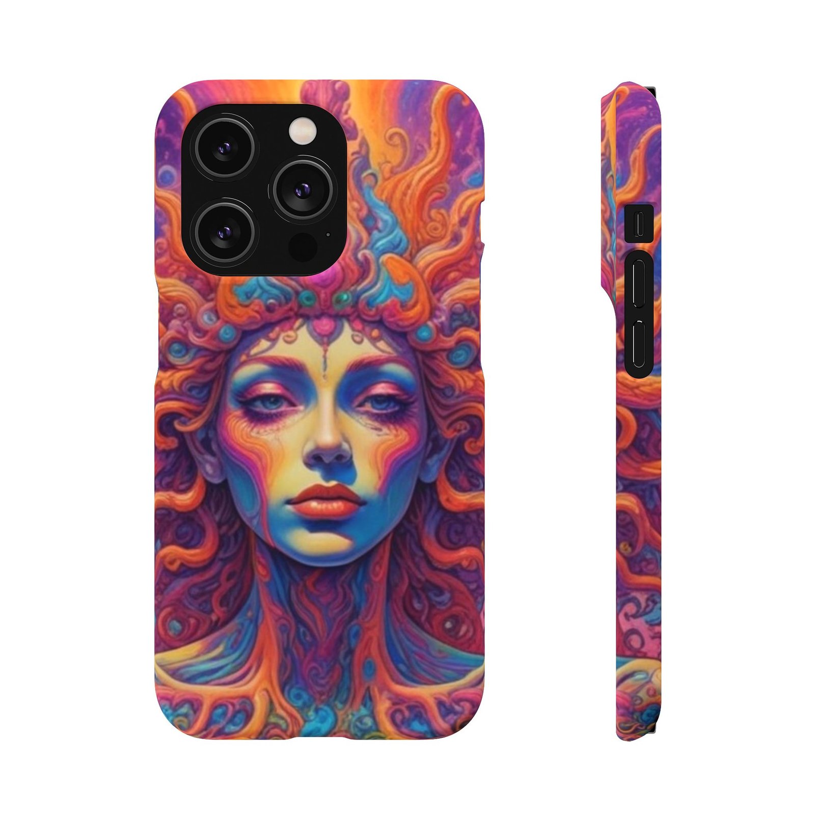 Trippy Pattern Snap Cases - Image 122
