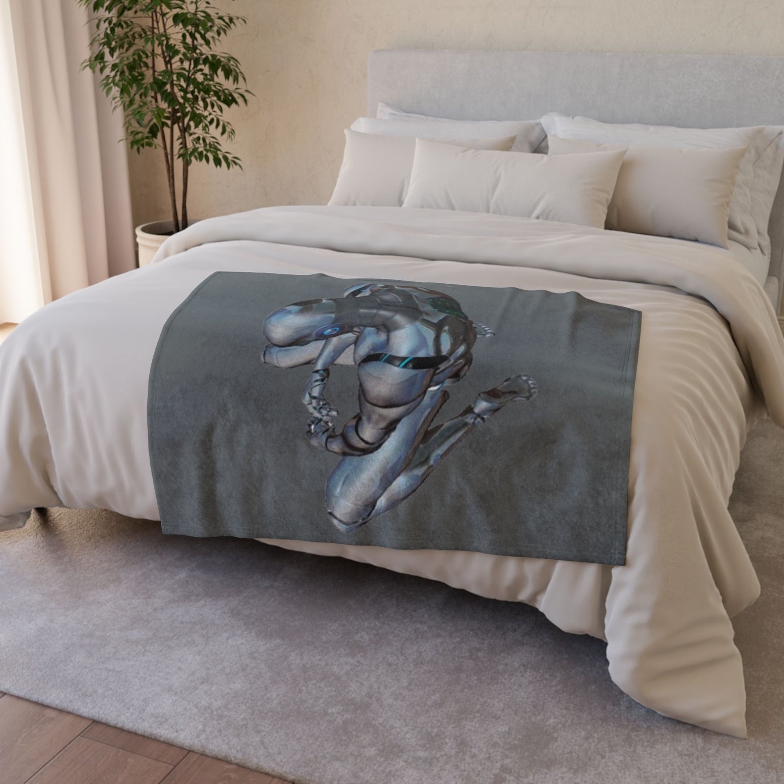 Sci fi Soft Polyester Blanket - Image 4
