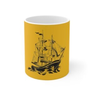 Mug Ship Boat Sea Vessel Yacht Ceramic Coffee Cup 11oz 15oz