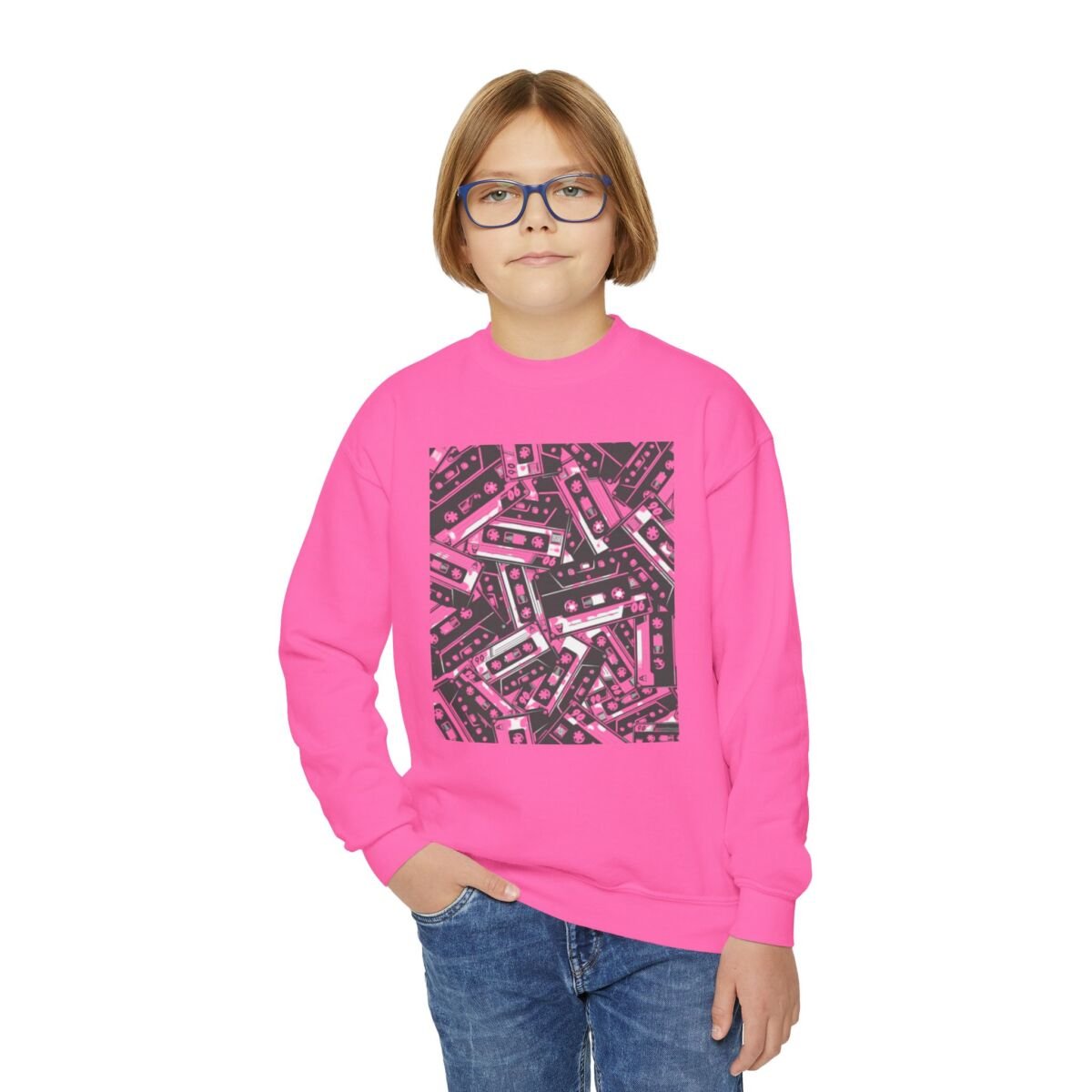 Another Level Brand Youth Crewneck Sweatshirt - Image 7