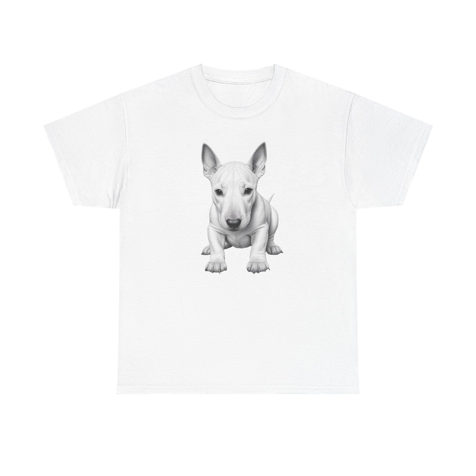 English Bull Terrier Unisex Heavy Cotton Tee