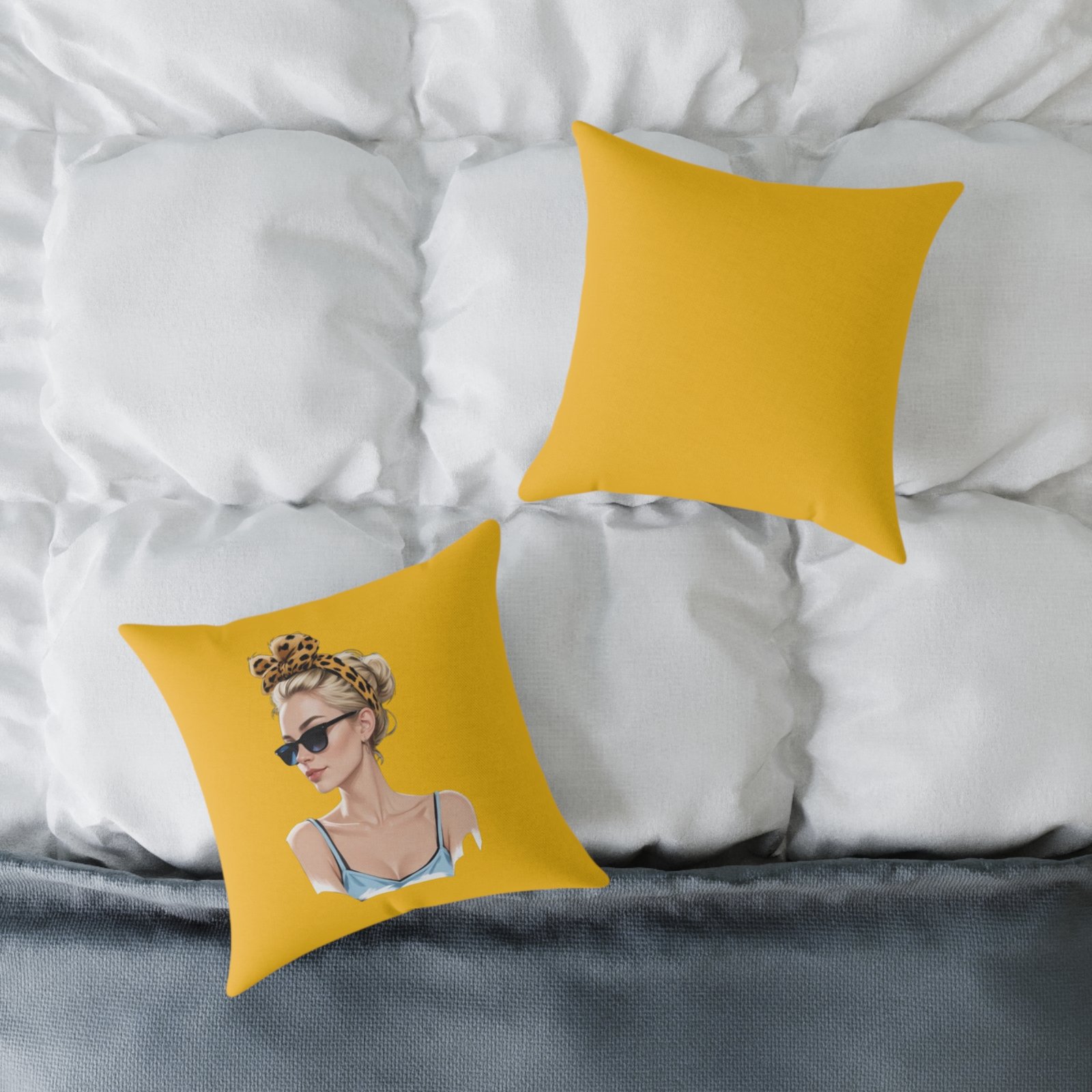 Bella Poly Canvas Pillow - Image 4