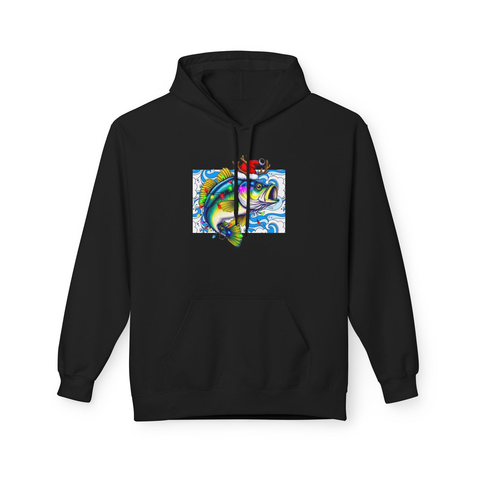 Fishing Adventure Water Sport Fleece Hoodie | Perfect Gift for Anglers, Outdoor Enthusiasts, Fishing Trips, Birthdays, and Summer - Image 9
