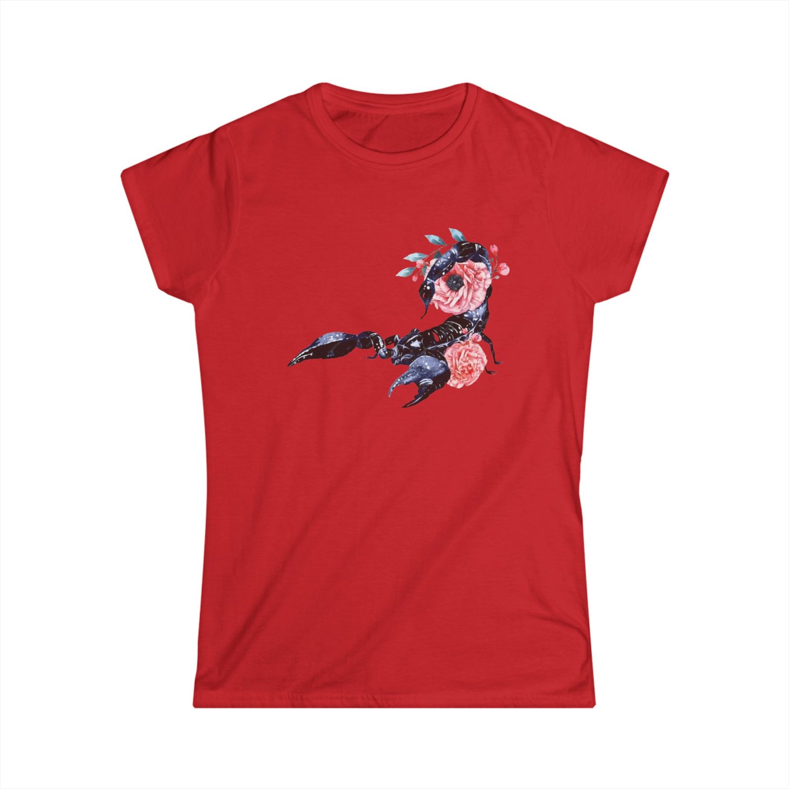 Scorpion Tattoo Soft style Tee - Image 31