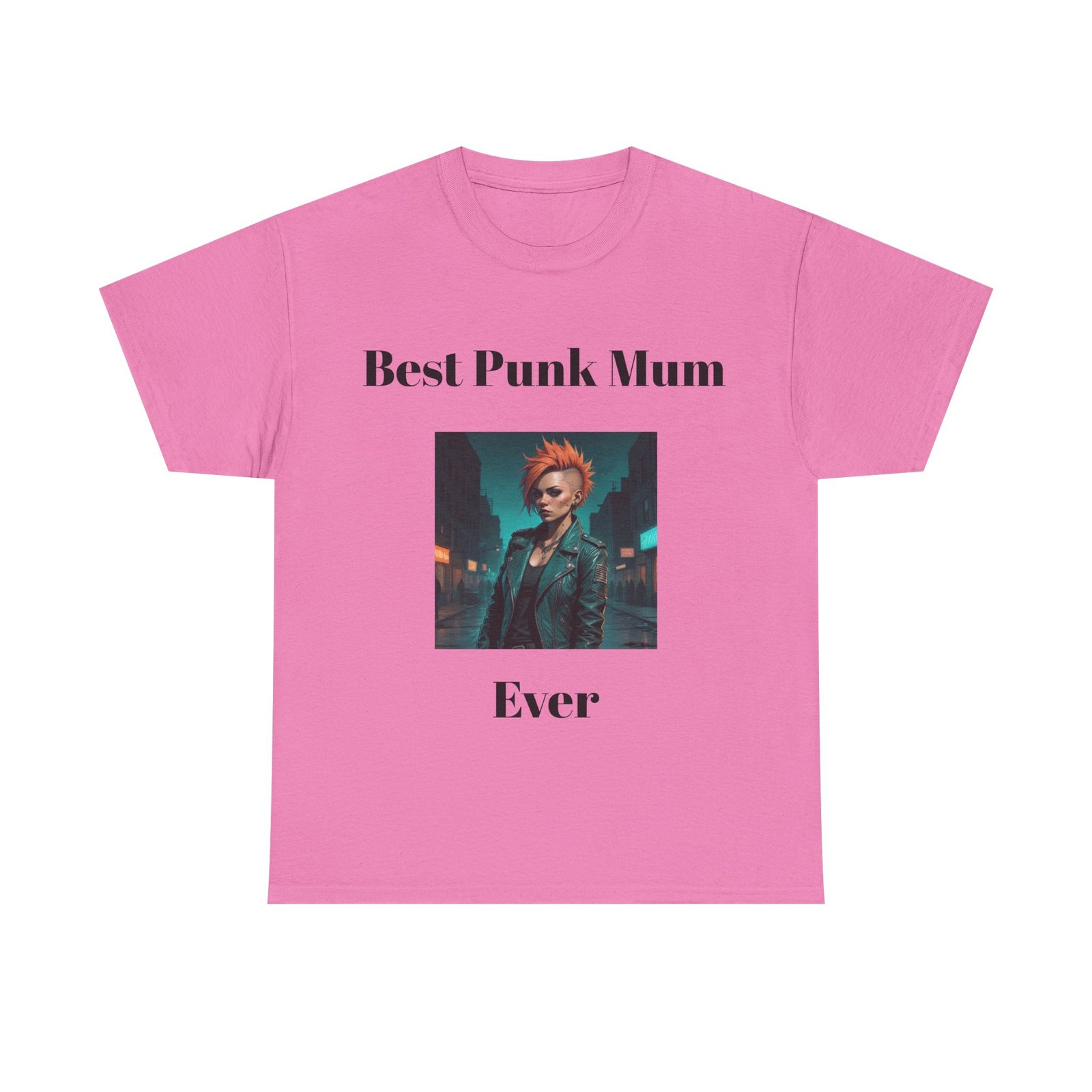 Punk Mother Daughter Father Son Grandparents Grandkids Matching Unisex Heavy Cotton Te - Image 57