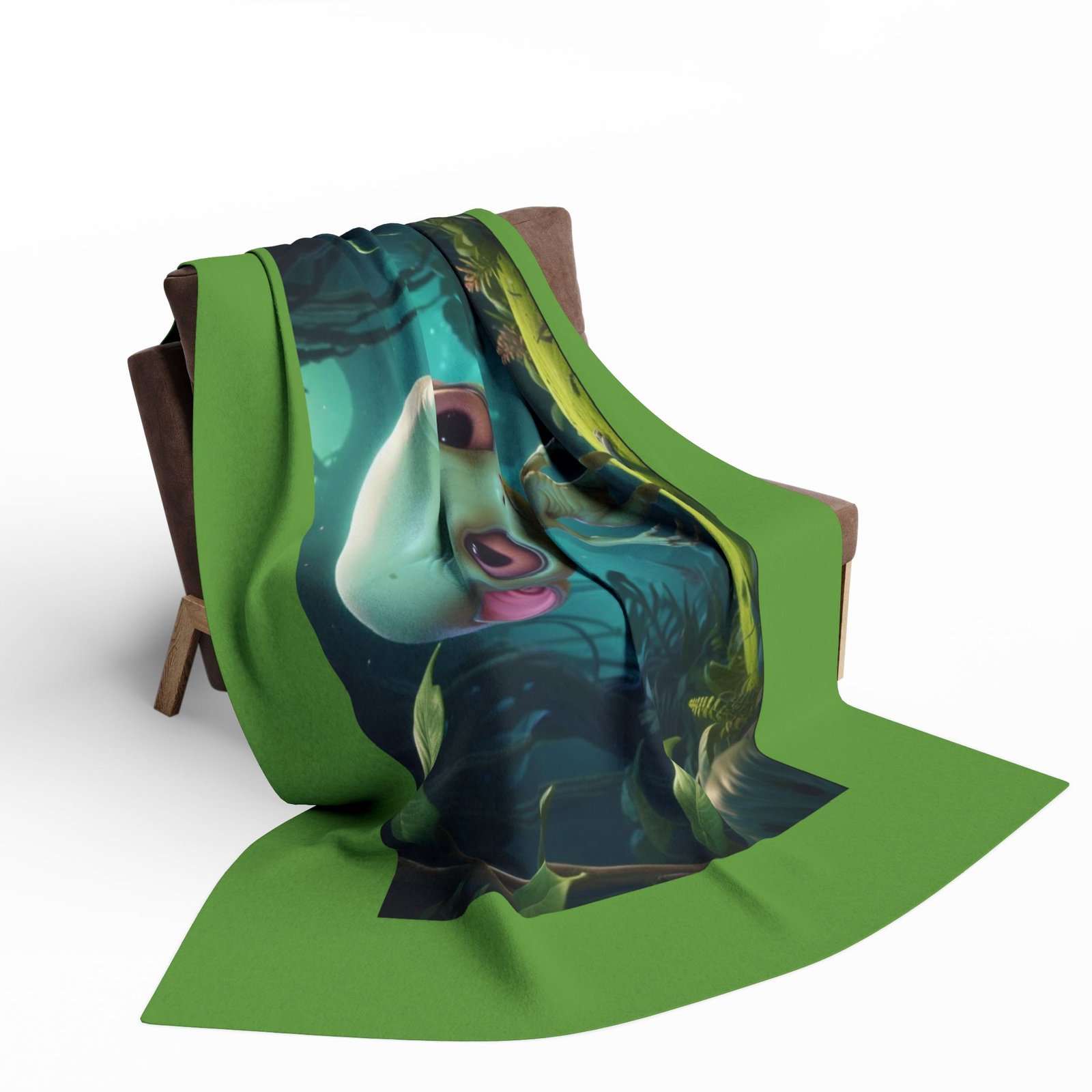 Alien Arctic Fleece Blanket 08 - Image 12