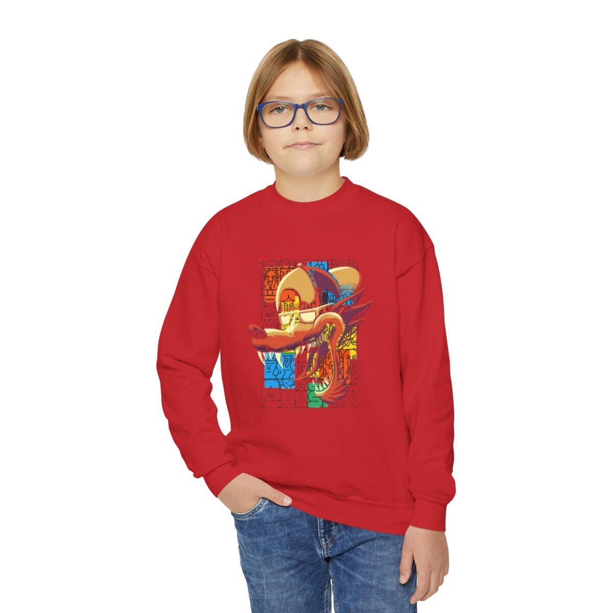 Another Level Brand Youth Crewneck Sweatshirt - Image 29