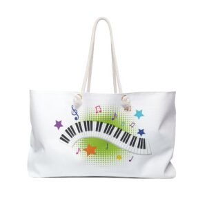 Piano Pattern Stylish Women Weekender Bag