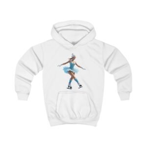 Iceskating Kids Hoodie 08
