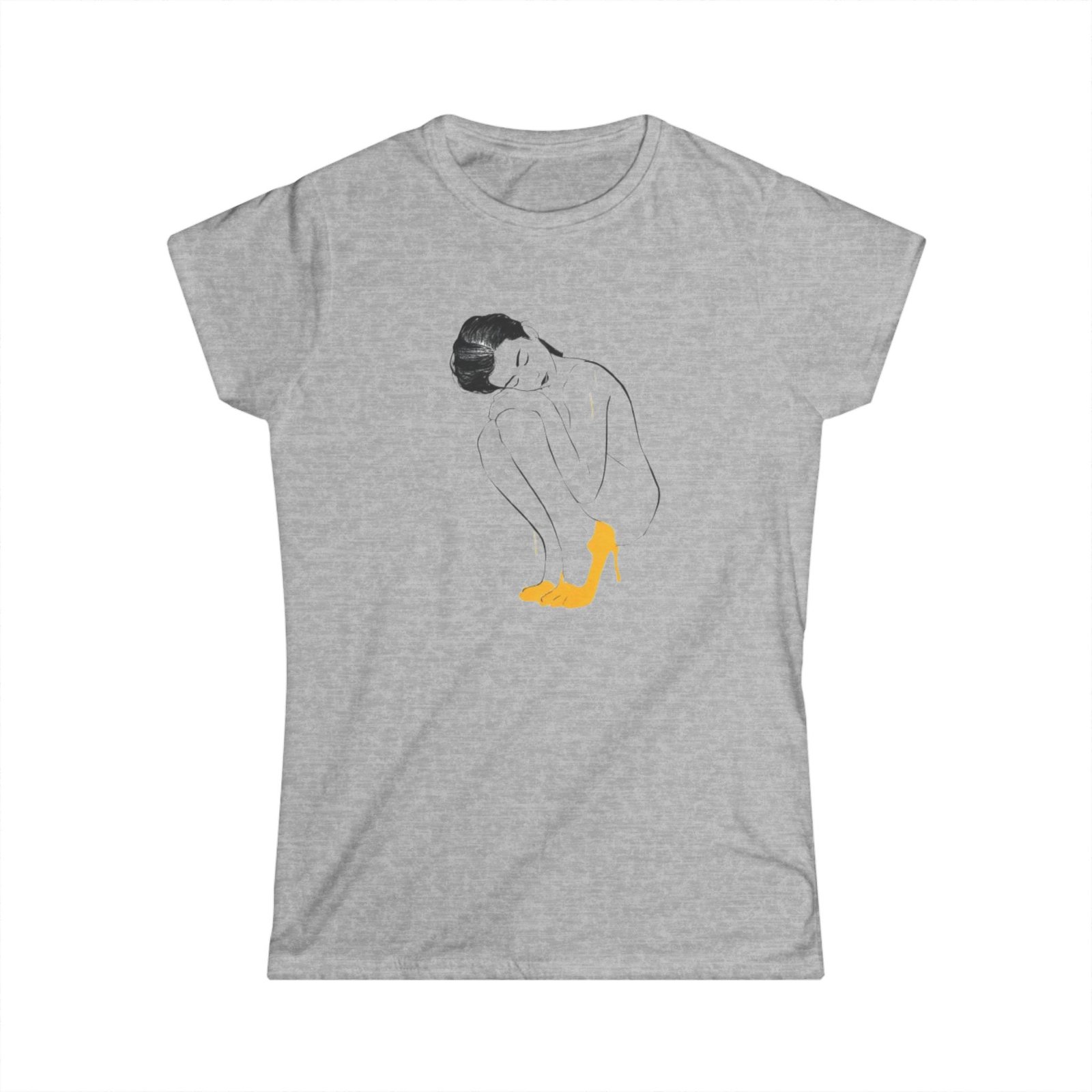 Naked Pose Style T-shirt - Image 4