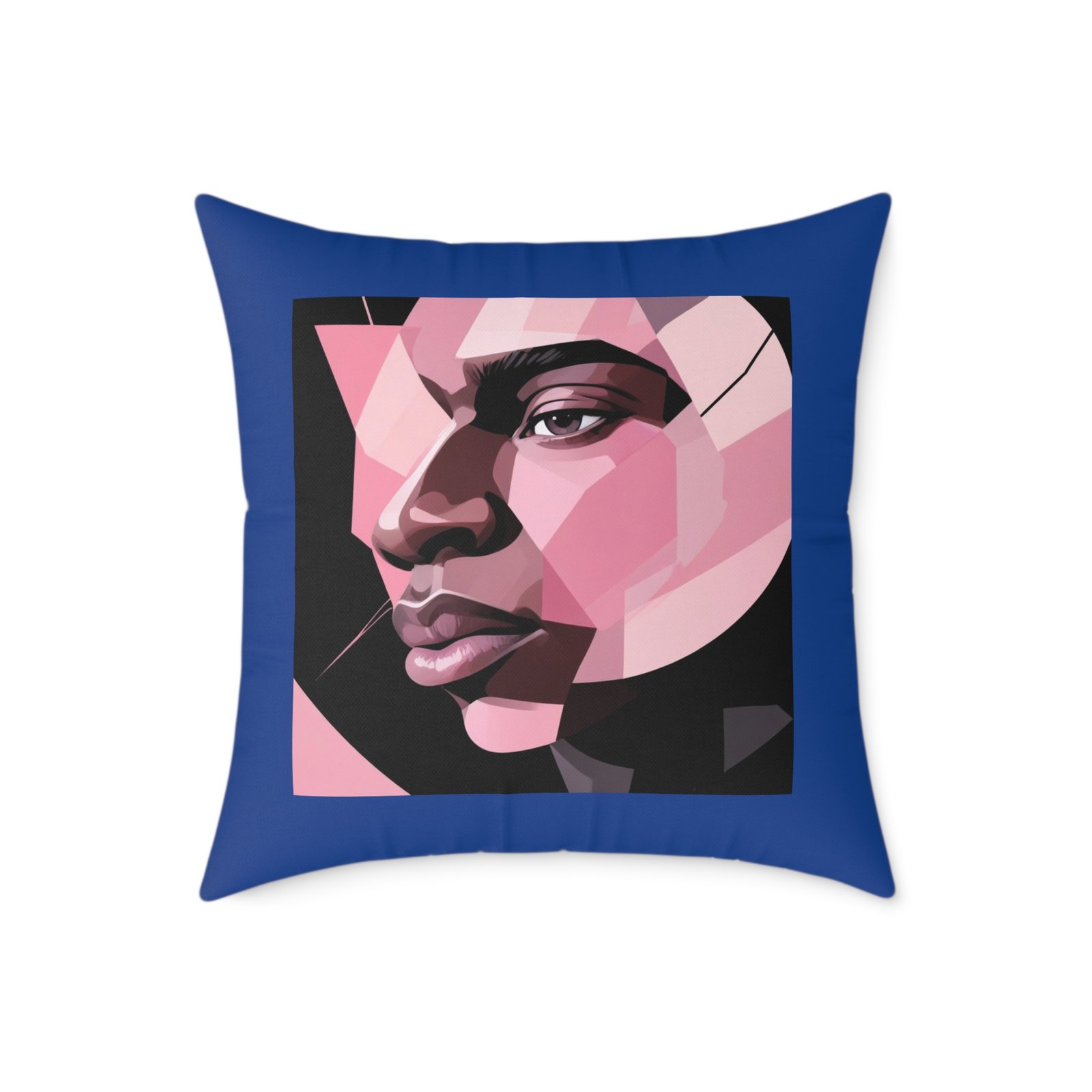 Abstract Square Poly Canvas Pillow - Image 13