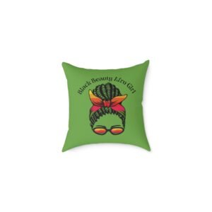 Jamaica Reggae Rasta Music Spliff Cannabis  Square Poly Canvas Pillow 08
