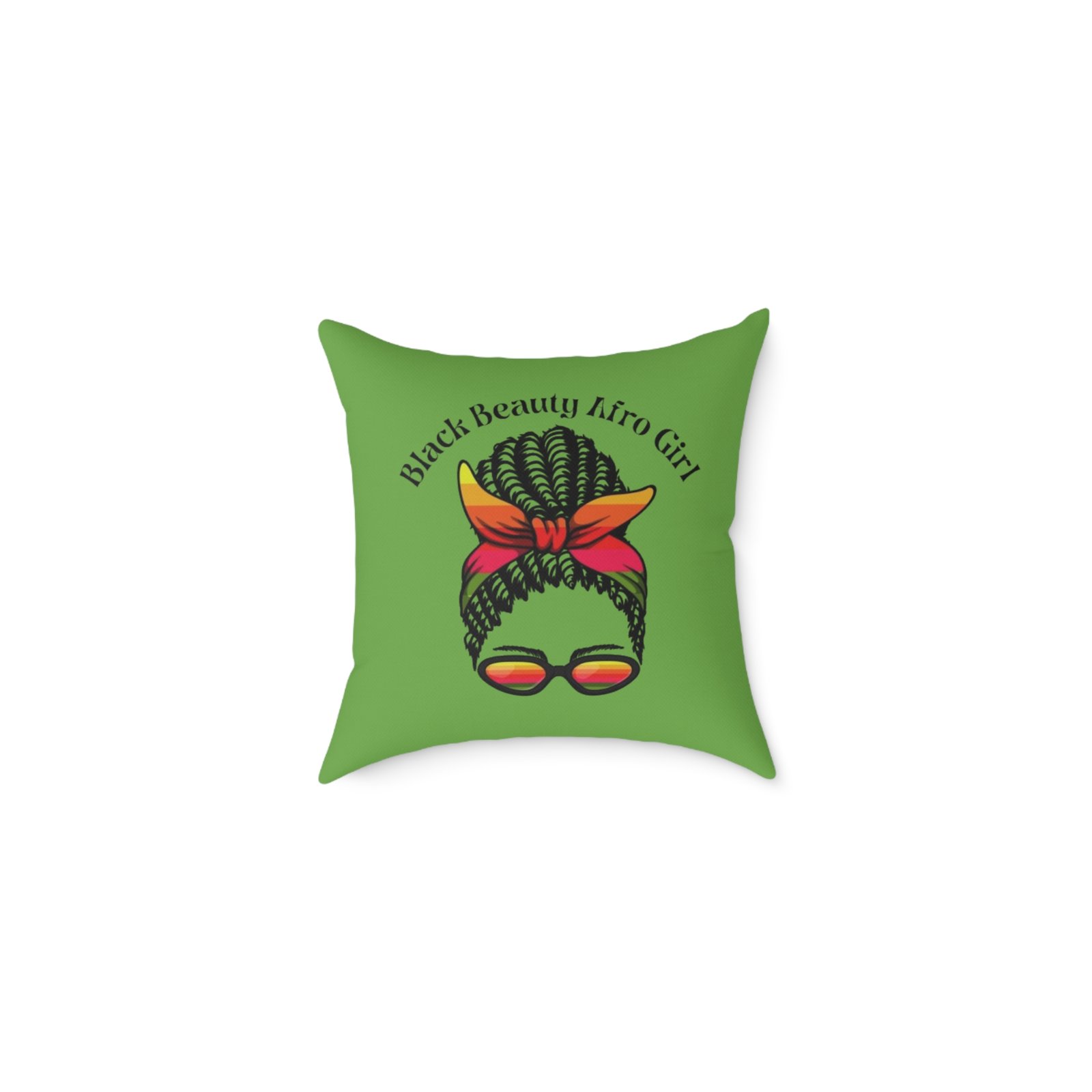 Jamaica Reggae Rasta Music Spliff Cannabis Square Poly Canvas Pillow 08