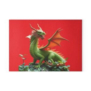 Dragon Glass Cutting Board - Unique Kitchen Decor, Perfect Gift for Chefs, Home Cooks, and Housewarmings, Ideal for Birthdays or Holidays