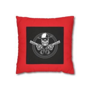 Gangster Square Poly Canvas Pillowcase