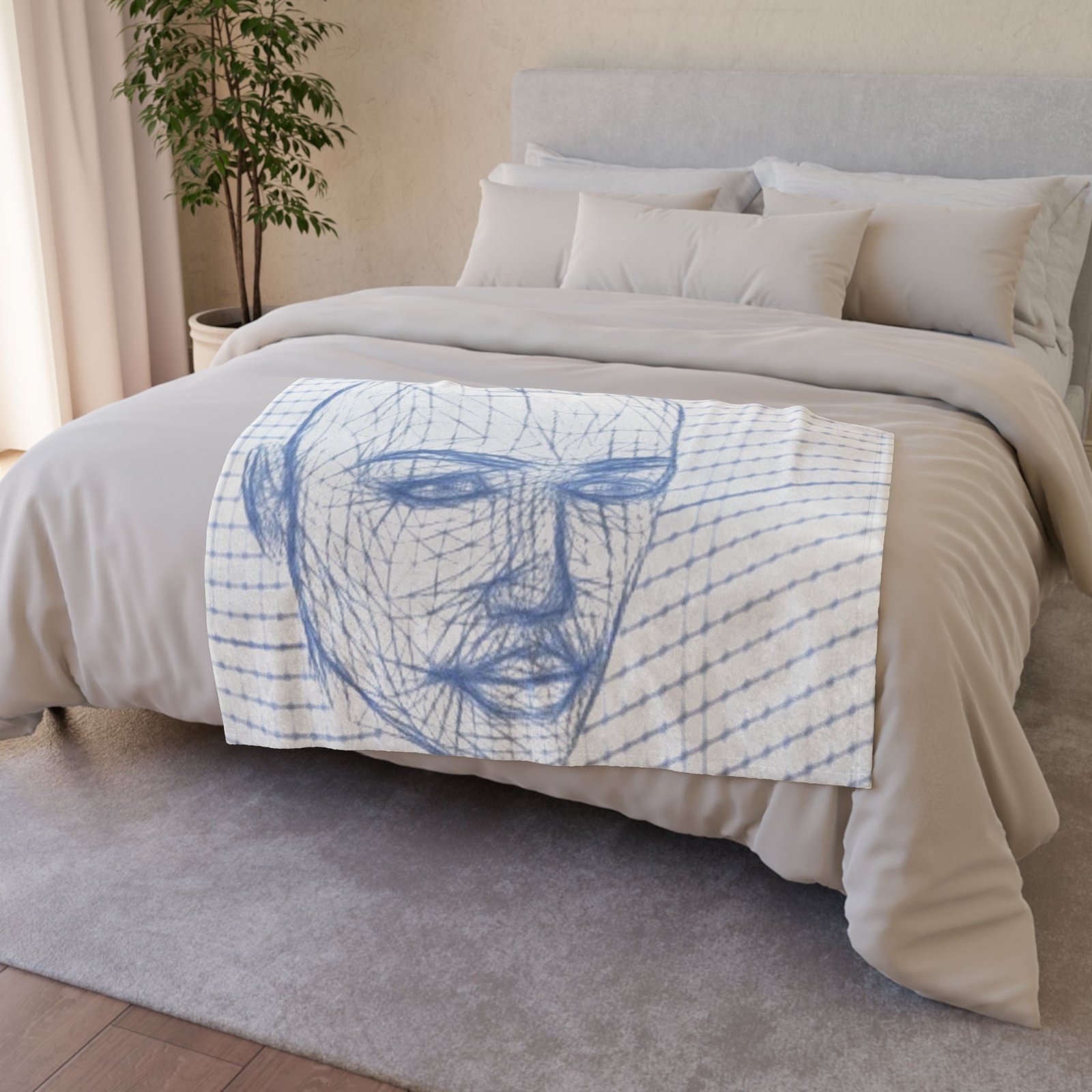 Sci fi Soft Polyester Blanket - Image 4