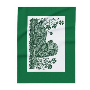 Labrador Fleece Blanket, Dog Lover Gift, Pet Keepsake, Home Decor, Warm Throw for Winter, Cabin or Dog-Themed Parties