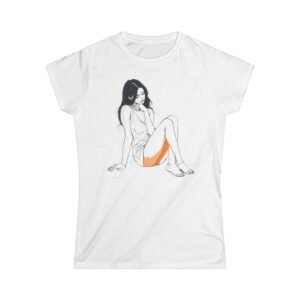 Sitting Pose Style T-shirt
