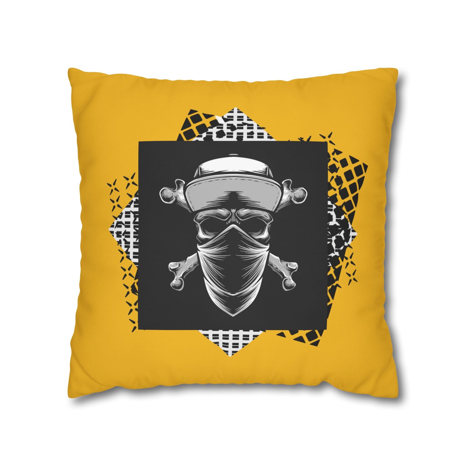 Gangster Square Poly Canvas Pillowcase - Image 9