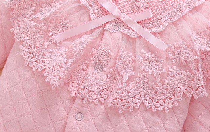 Baby Fall/Winter Girl's Split Three-piece Set Full Moon Toddler - Image 3
