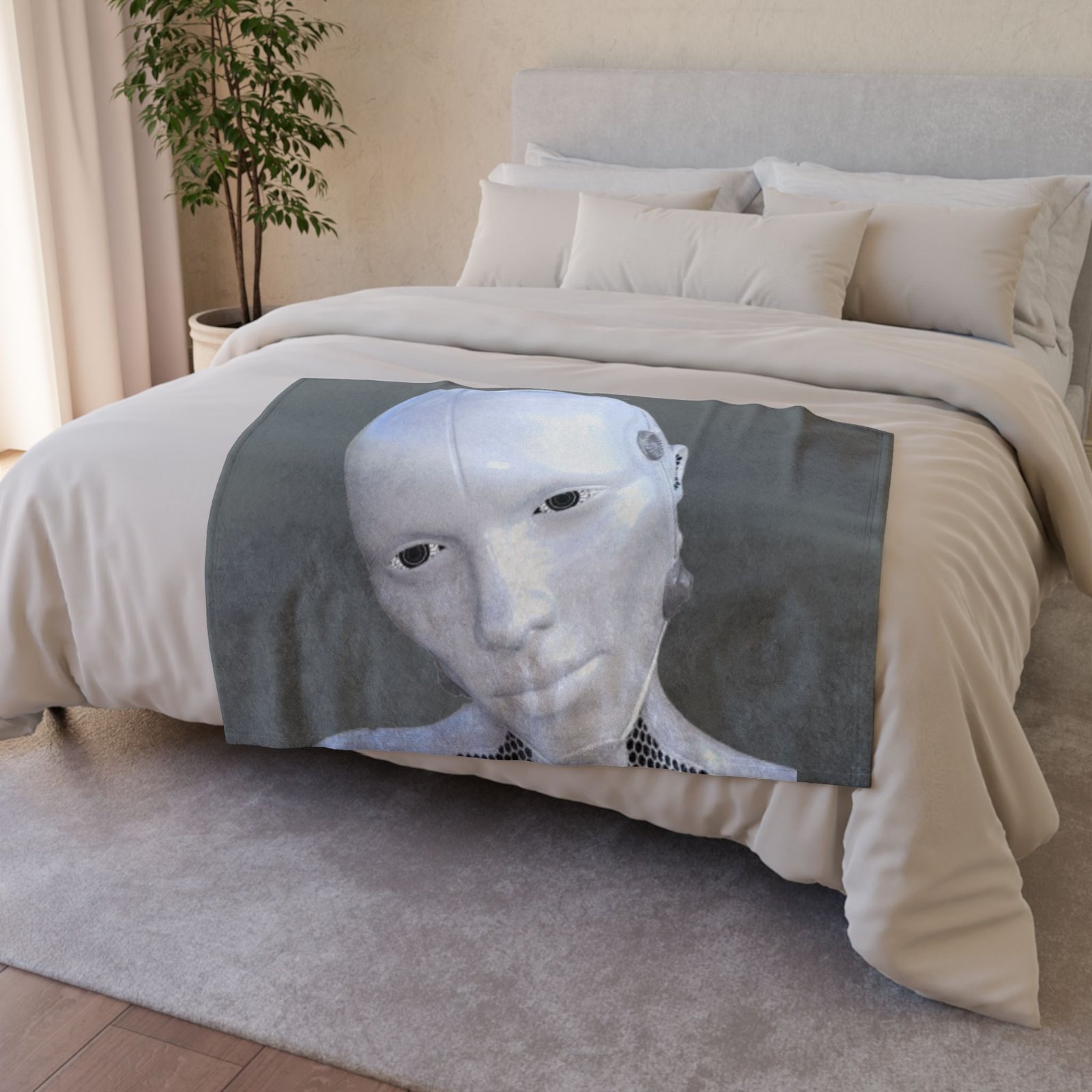 Sci fi Soft Polyester Blanket - Image 4