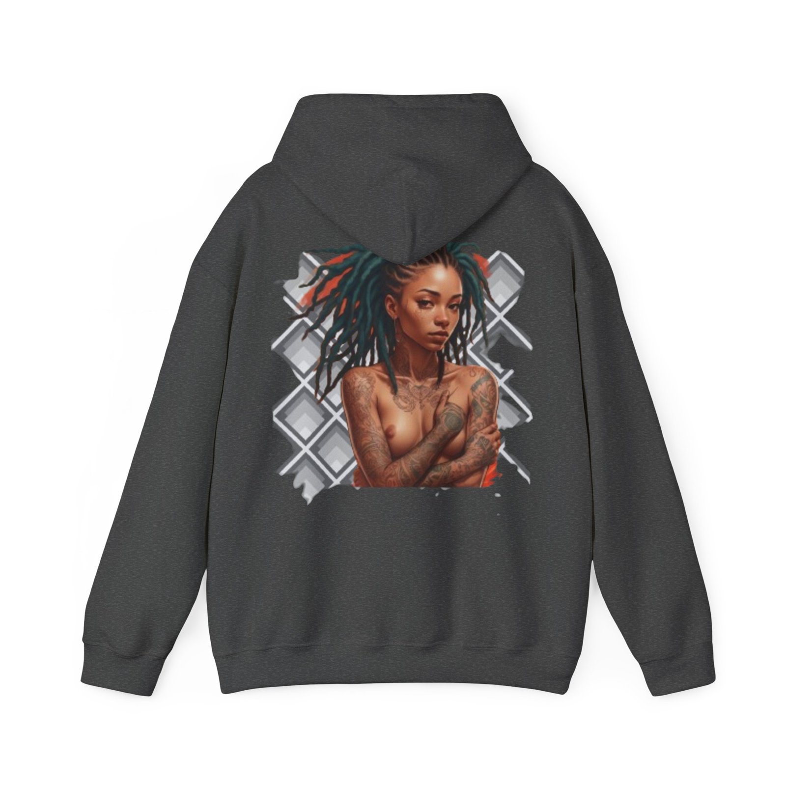 Dreadlocks Unisex Heavy Blend™ Hooded Sweatshirt - Image 38