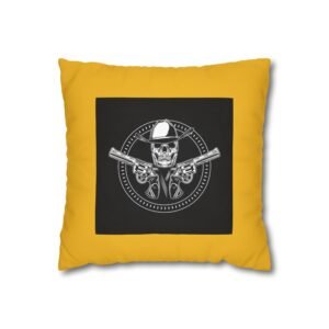 Gangster Square Poly Canvas Pillowcase